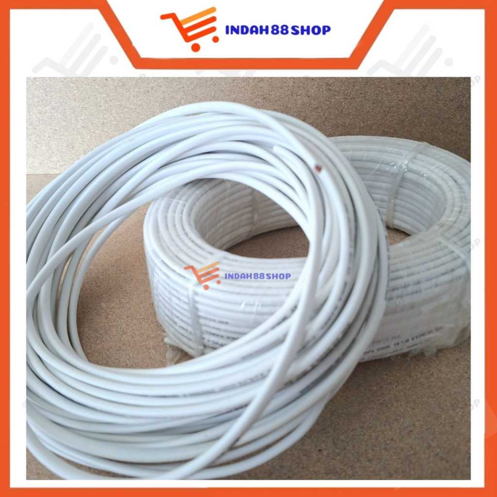 Kabel NYMHY 2 x 0,75mm Oval Gepeng / Kabel Listrik Serabut