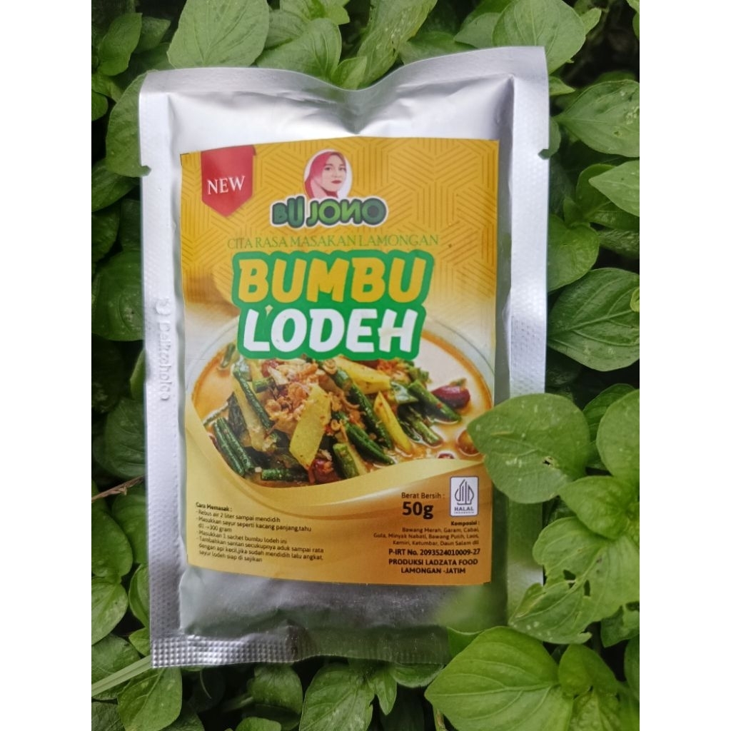 

bumbu lodeh instan 50gr BU JONO