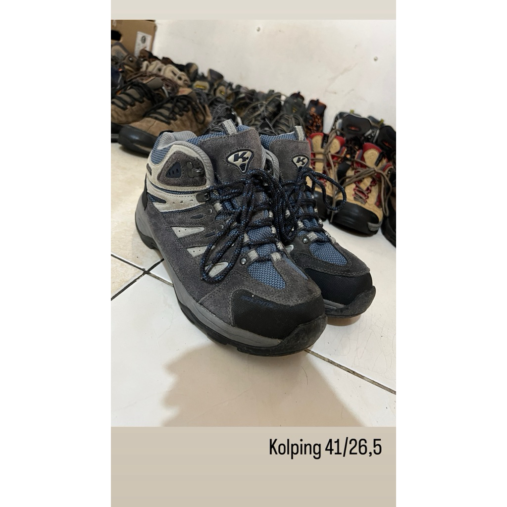 sepatu outdoor kolping second size 41