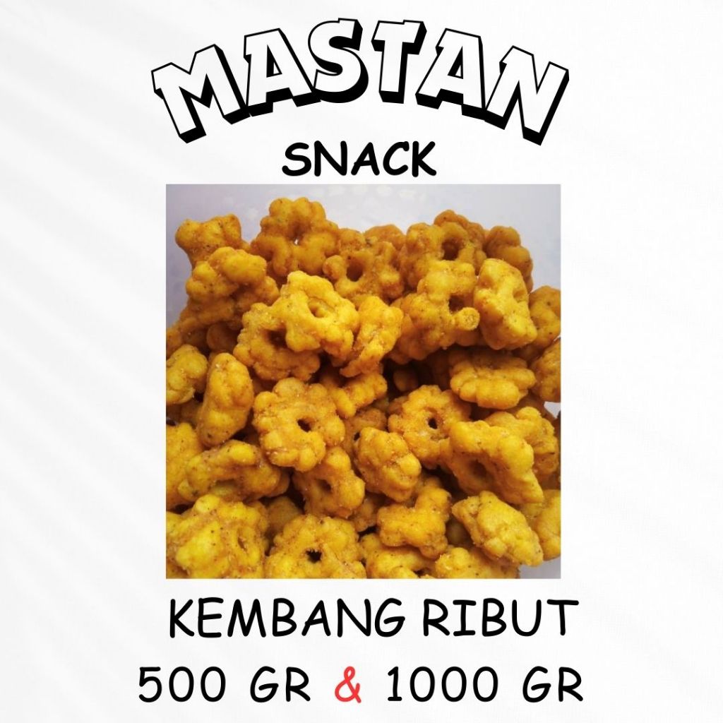 

[500gr & 1kg] Kembang Ribut Bunga Sakura Ajisan Snack