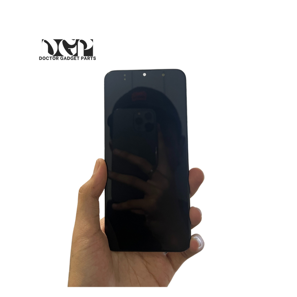 LCD + Frame Samsung Galaxy A30s Original Copotan – Fingerprint Mulus, No Minus