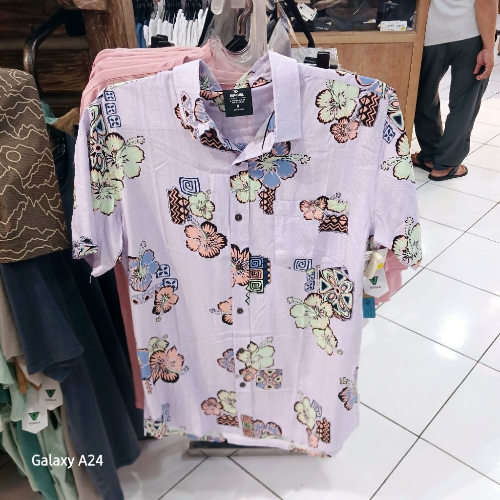 Kemeja RipCurl Hoffman Purple