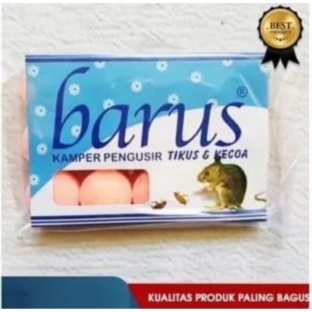 KAPUR BARUS PENGUSIR TIKUS DAN KECOA