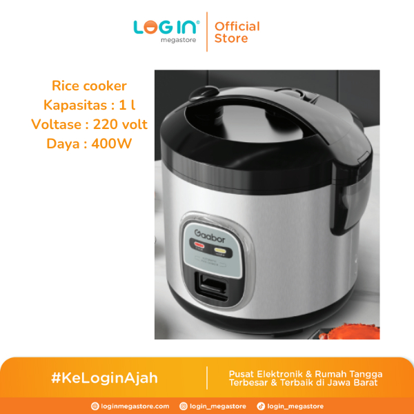 GAABOR RICE COOKER RC20MYE01A 1 LITER