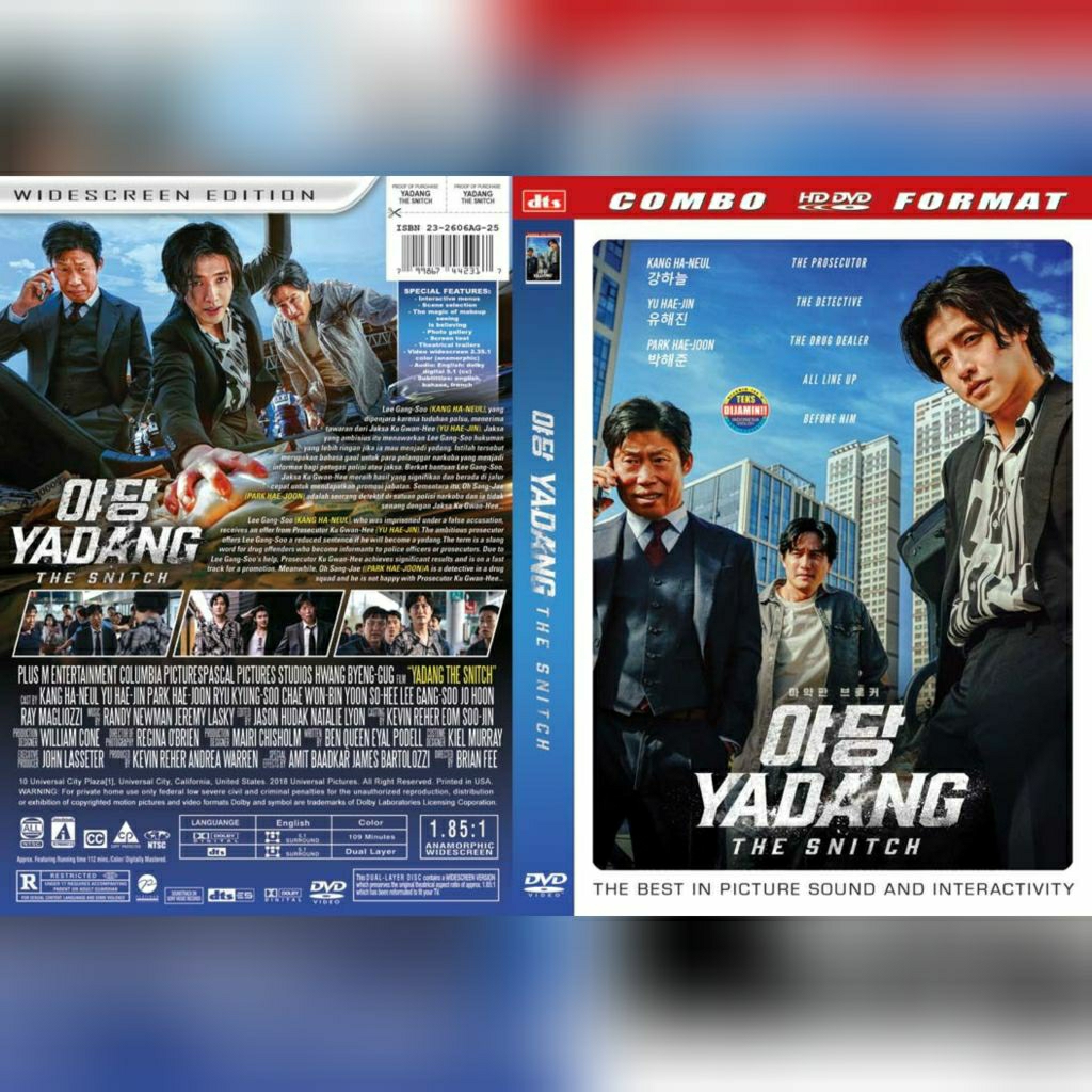 DVD Yadang the Snitch 2025(Kang Ha Neul)