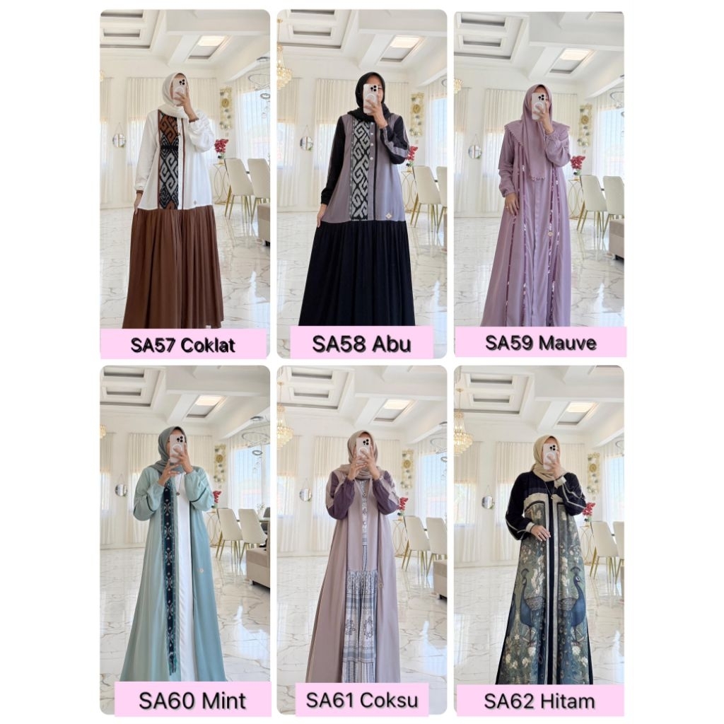 GAMIS/DRESS TWILL ORI SOPHIA ALMAAS TERBARU