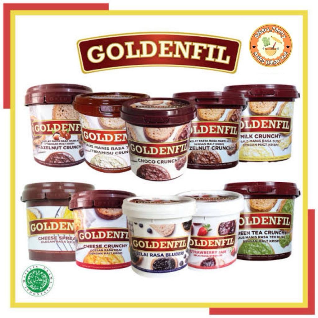 

Goldenfil All Varian Rasa 1 Kg / Topping Selai Goldenfill