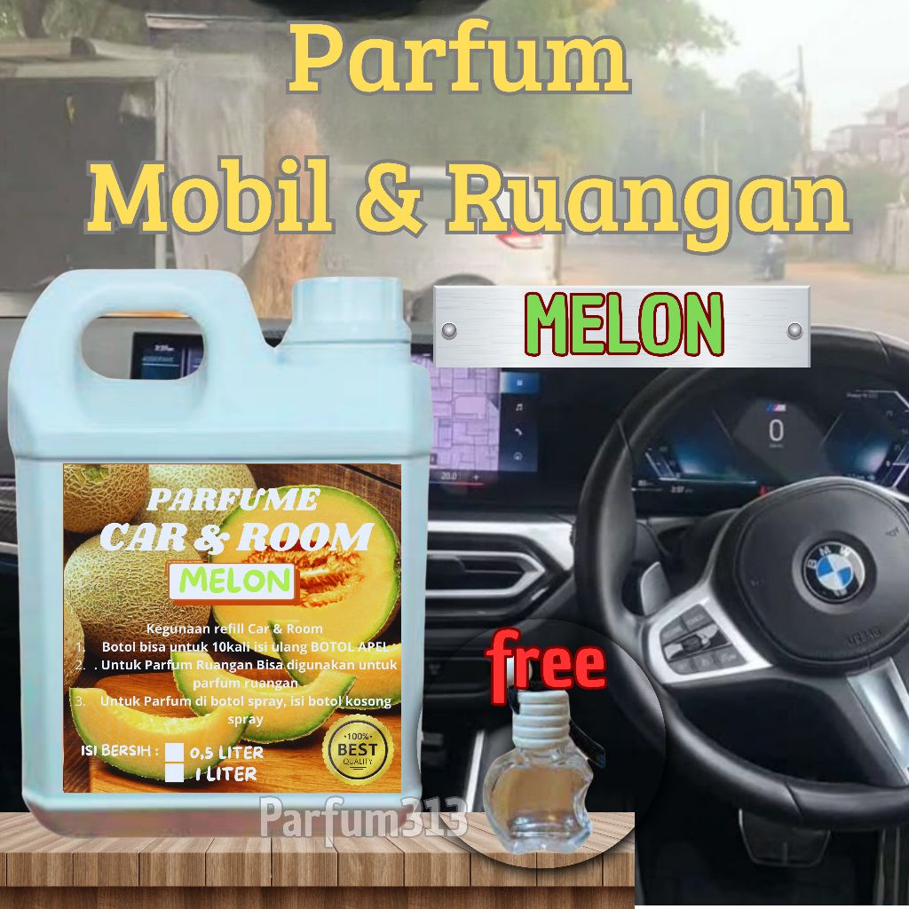 PARFUM MOBIL DAN RUANGAN MELON | ISI ULANG PARFUM MOBIL | REFILL PARFUM MOBIL