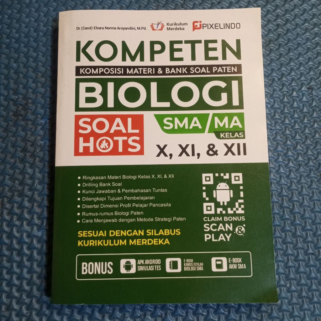 Preloved Buku Kompeten BIOLOGI SMA KELAS 10-12