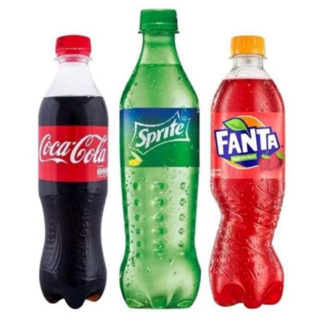 

Fanta 390ml Sprite 390ml Kemasan Botol Exp JULI 2025