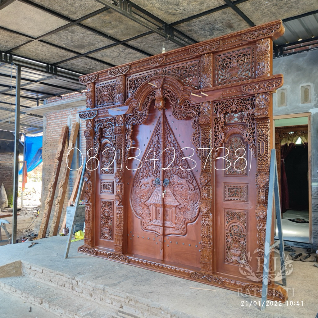 Pintu ukir jepara gebyok ukir jepara pintu gebyok ukir jati jepara terbaru gebyok terlaris jendela k