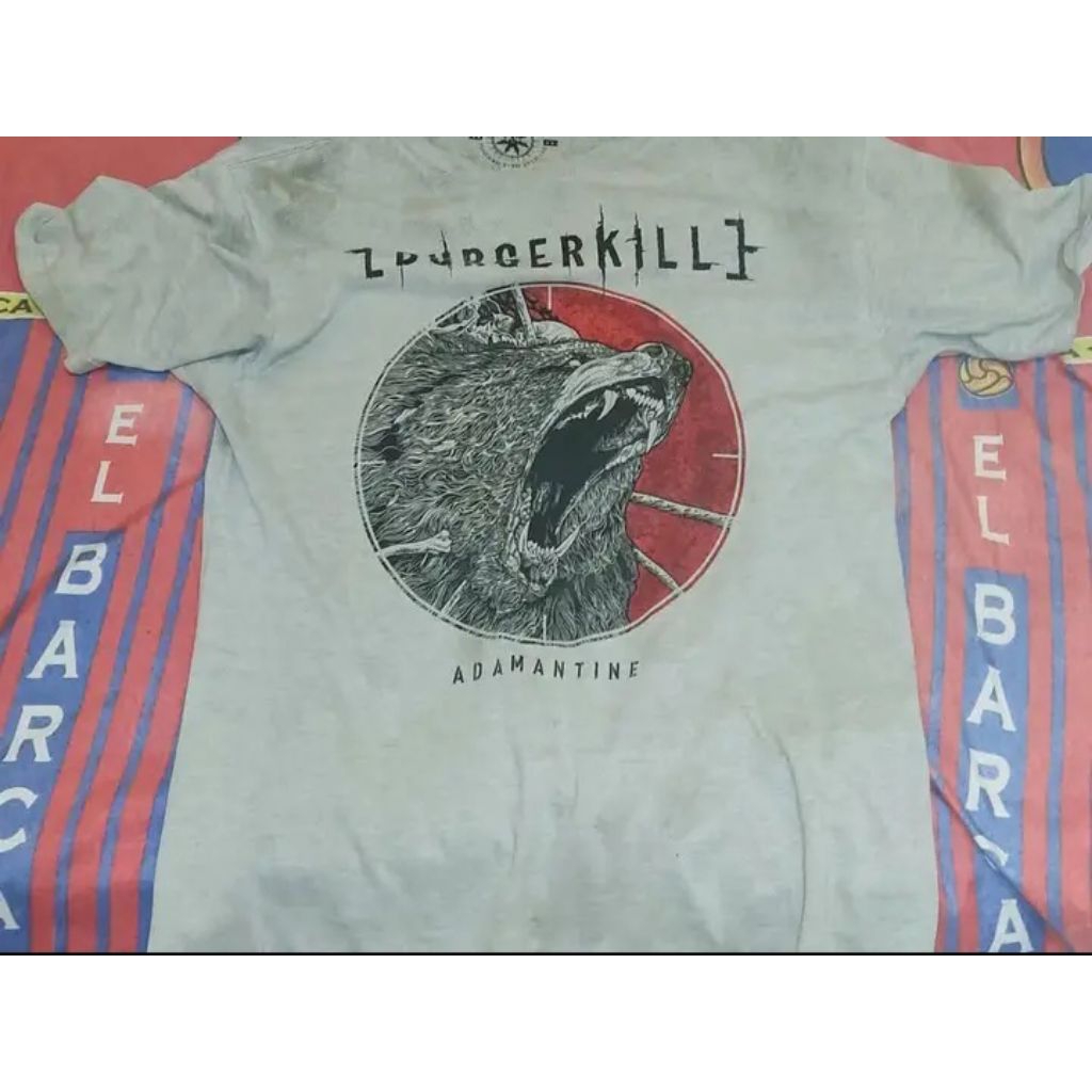 Kaos Burgerkill Adamantine Original Rare