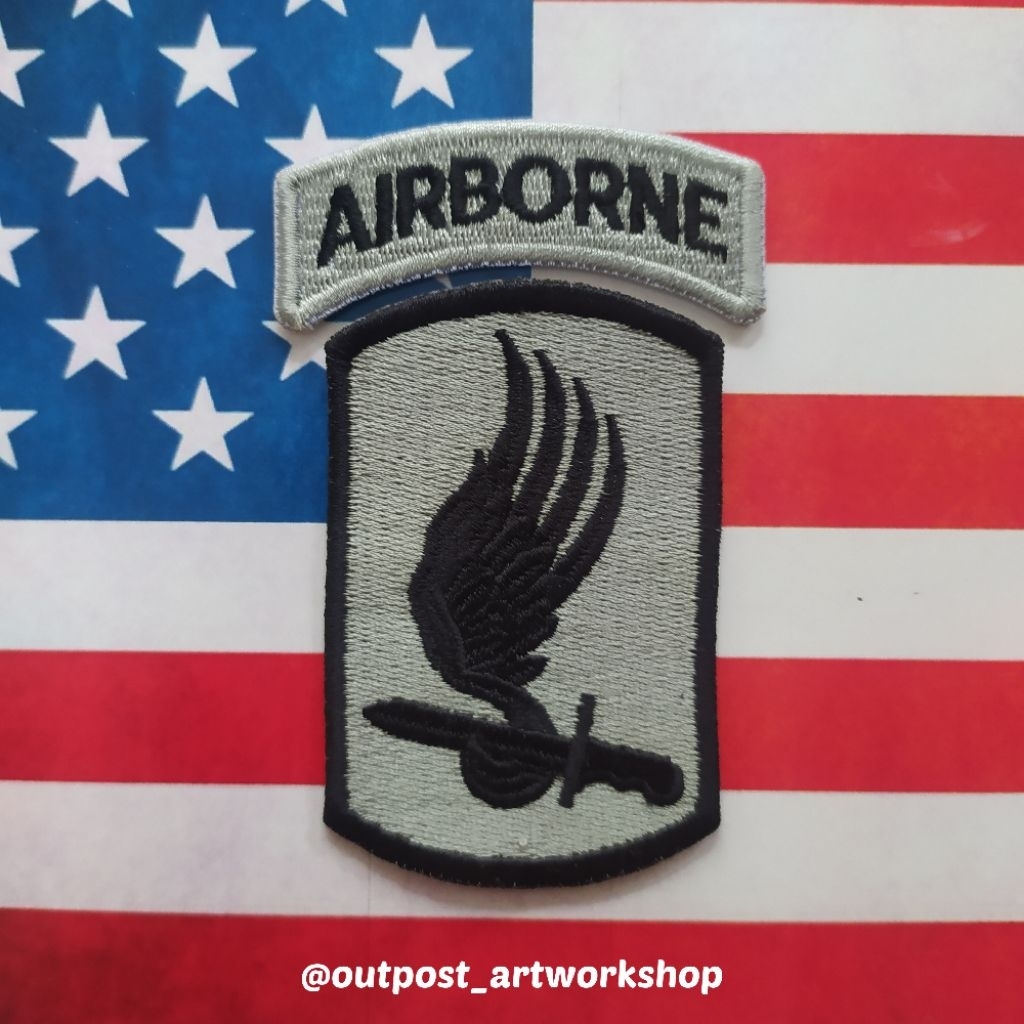 Patch 173rd Airborne Division US Army Army Combat Uniform