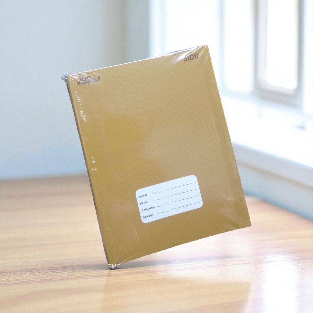 

Buku Sidu Sampul Kraft Coklat 40lmbr