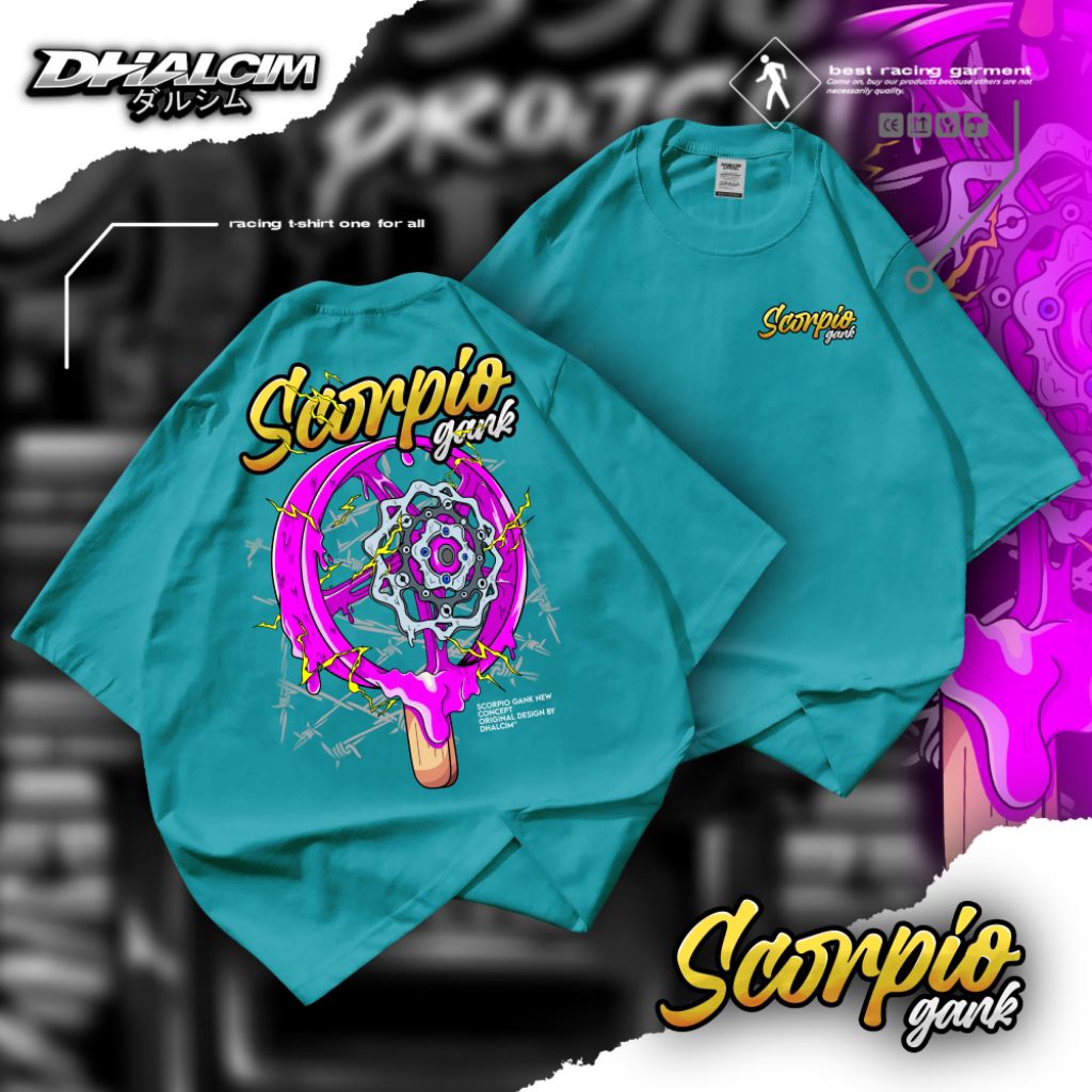 KAOS DISTRO SCORPIO GANK FUL DESIAN RACING| KAOS SCORPIO GANK, KAOS SCORPIO RACING, KAOS SCORPIO 225