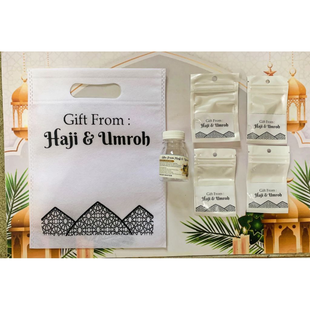 Kemasan Oleh Oleh Haji & Umroh - Tas Putih