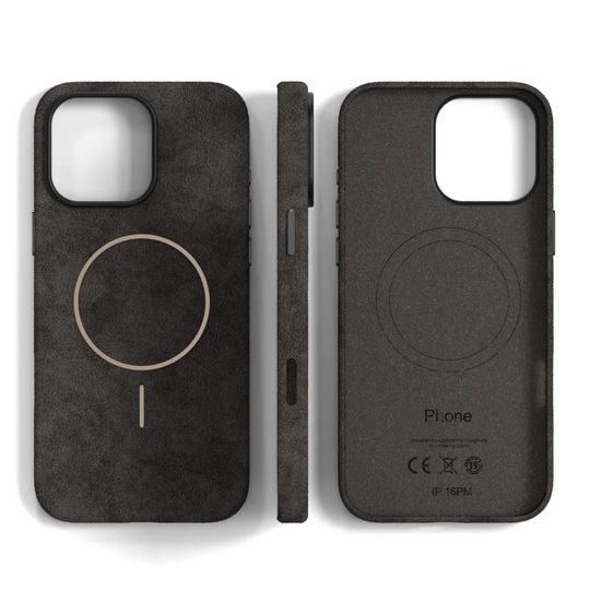 Quickly Leather Microfiber Magsafe Case For Iphone 16 Pro Max 16 Pro 15 Pro Max 15 Pro 14 Pro Max 13