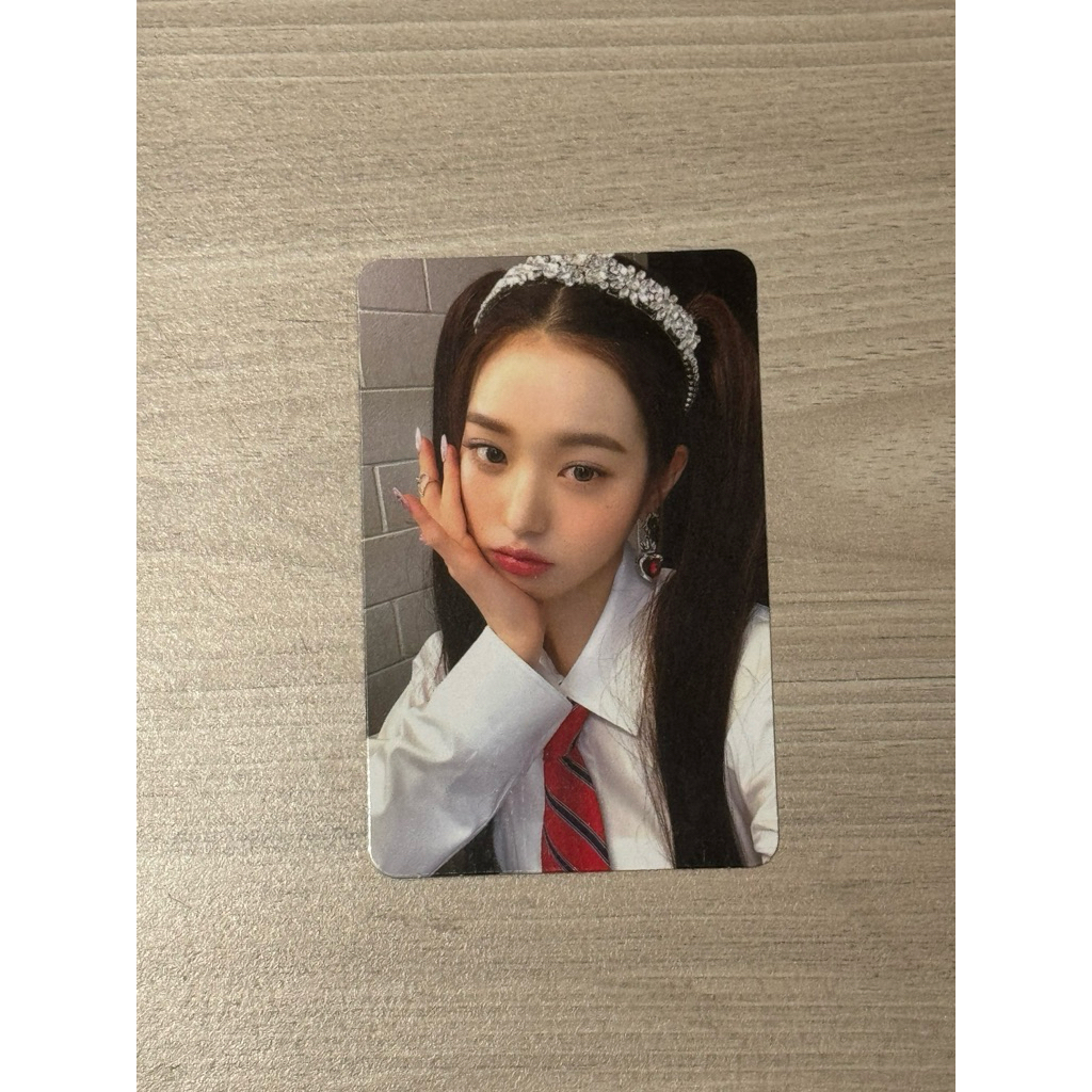 photocard official wonyoung love dive