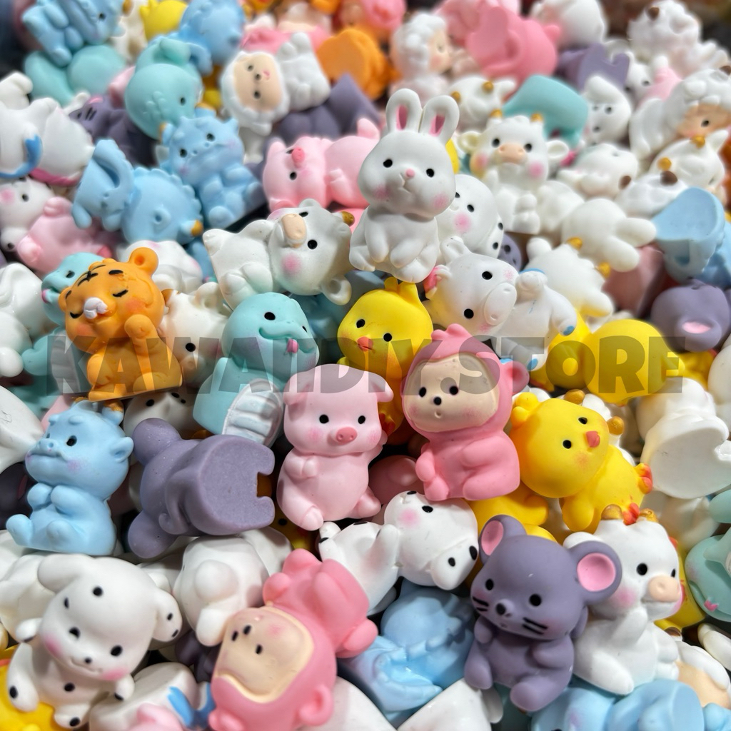 MINIATUR 3D 1SET 12 SHIO ANIMAL