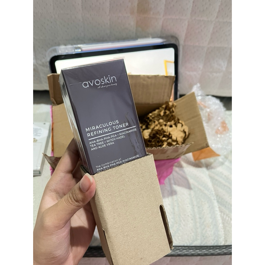 PRELOVED AVOSKIN MIRACULOUS REFINING TONER MRT