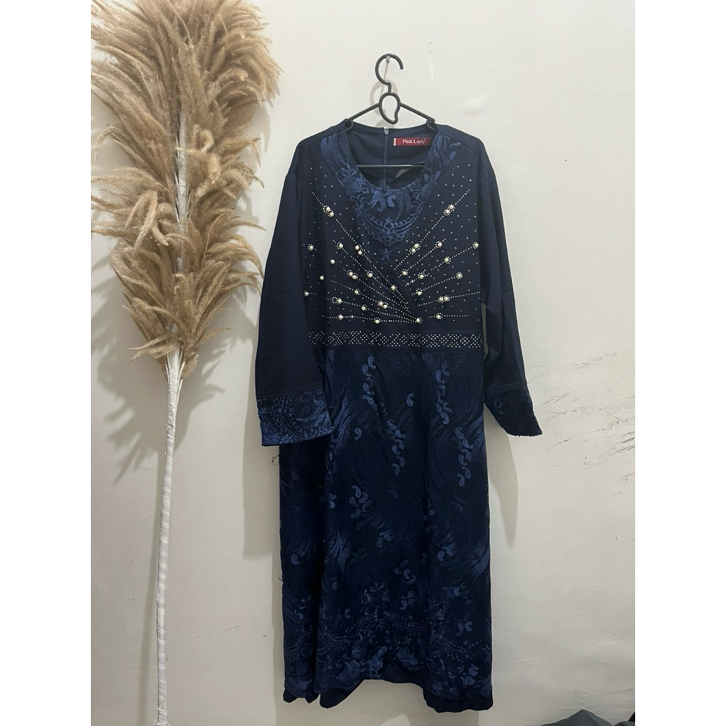 prelove gamis payet semi brukat premium