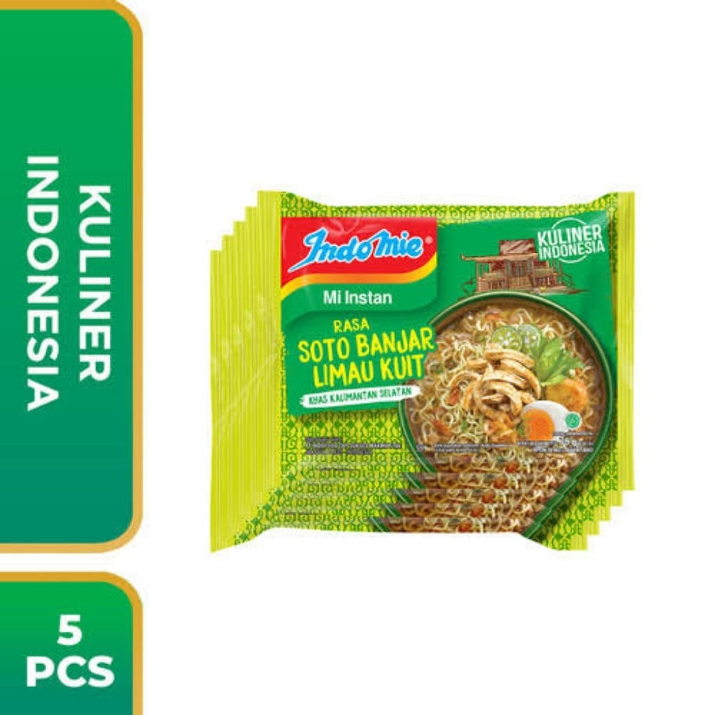 

5pcs Indomie Soto Banjar Kuit Limau