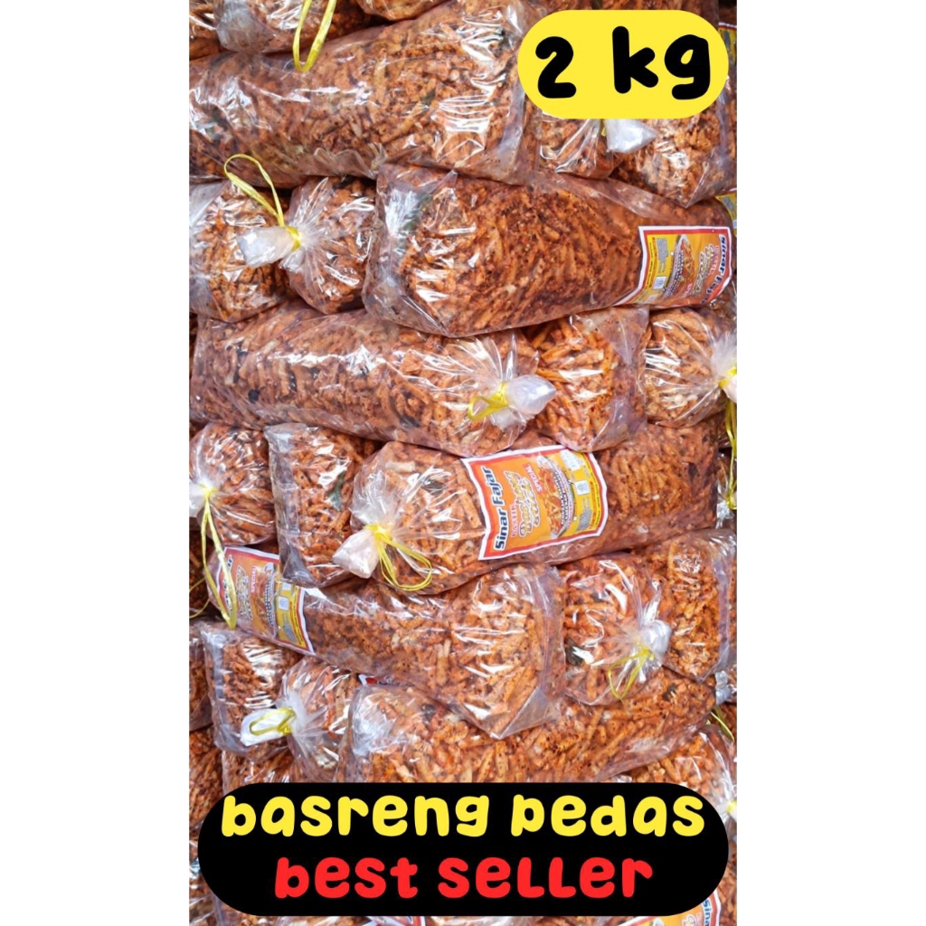 

1ball isi 2 Kg BASRENG PEDAS sinar fajar best seller✓✓