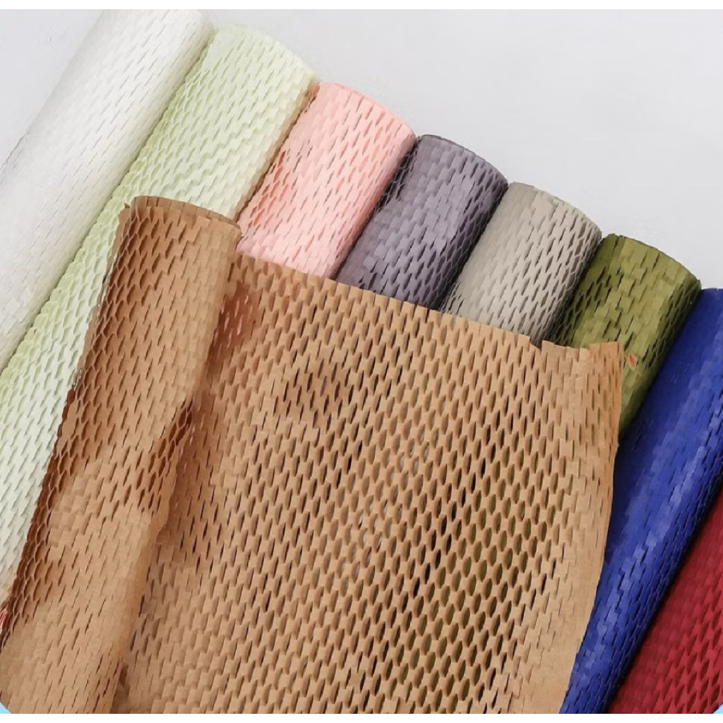 

Honeycomb Paper Wrap / Bubble wrap Eco Friendly Pelindung Ramah Lingkungan