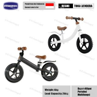 EVIANANGEL Sepeda Tanpa Pedal Untuk Anak-Anak Sepeda Balance Bike Tanpa Pedal Anak Sepeda Balancebik