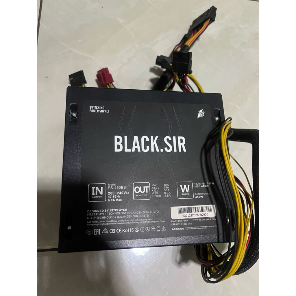 PSU PC BLACK.SIR
