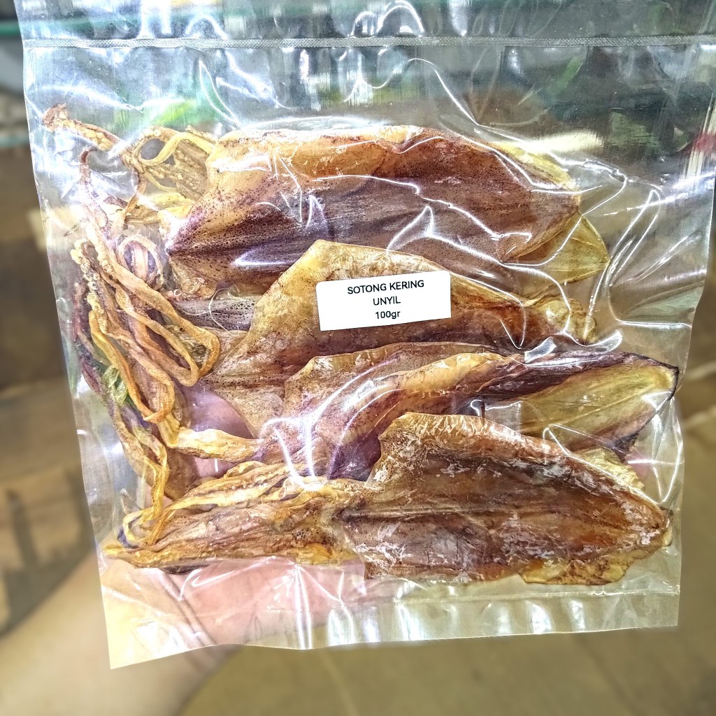 

Sotong Kering Mentah 100 gr Unyil / Jiu He Juhi / Sotong Pangkong Oleh Oleh Pontianak