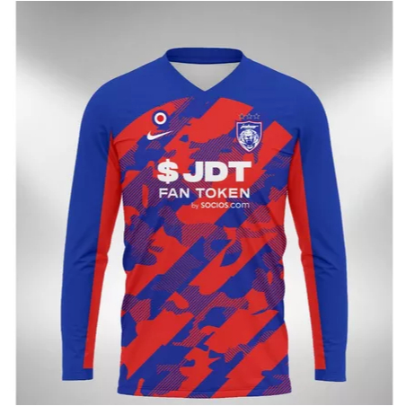 Jersey Johor Darul Takzim JDT Home 2023 Lengan Panjang LS