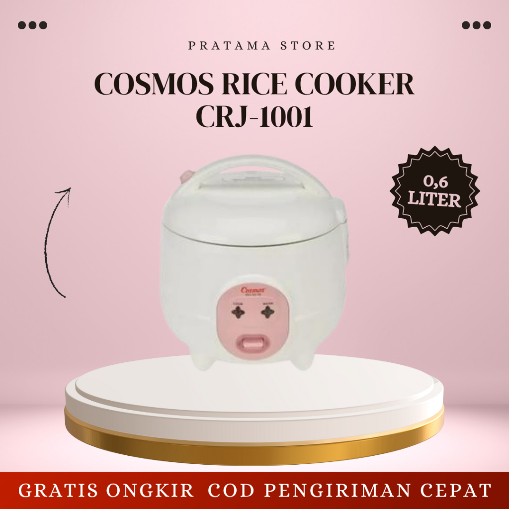 COSMOS RICE COOKER CRJ-1001 0,6 LITER