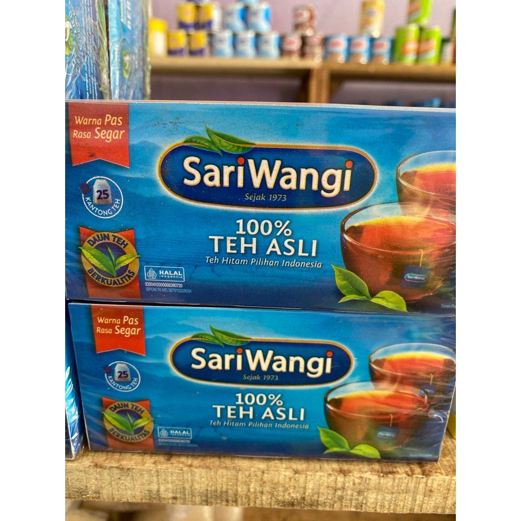 

Teh Celup Sari wangi isi 25 kantong teh