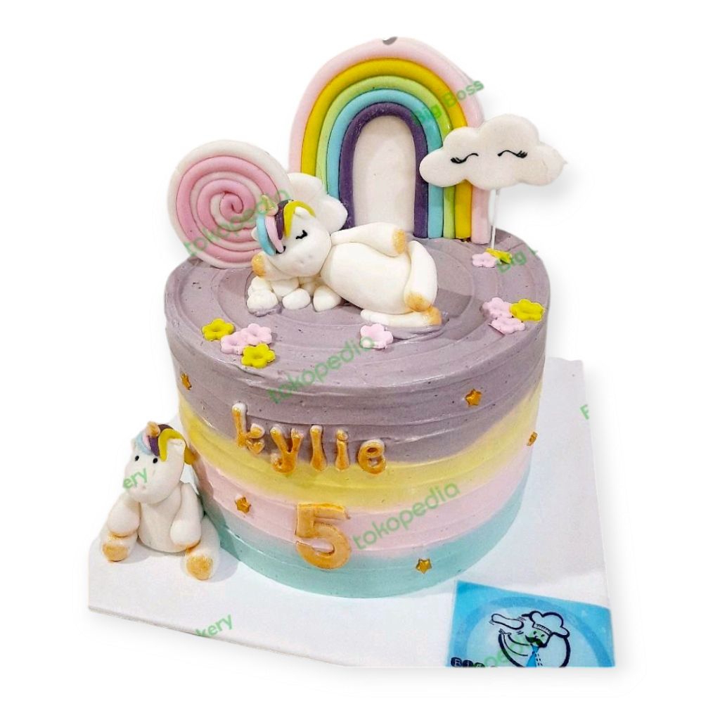 

PONY UNICORN BIRTHDAY CAKE FOR GIRLS
