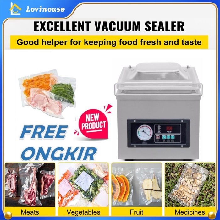 Otomatis vacuum sealer makanan Mesin pengemas vakum alat vakum makanan frozen Pelestarian vakum