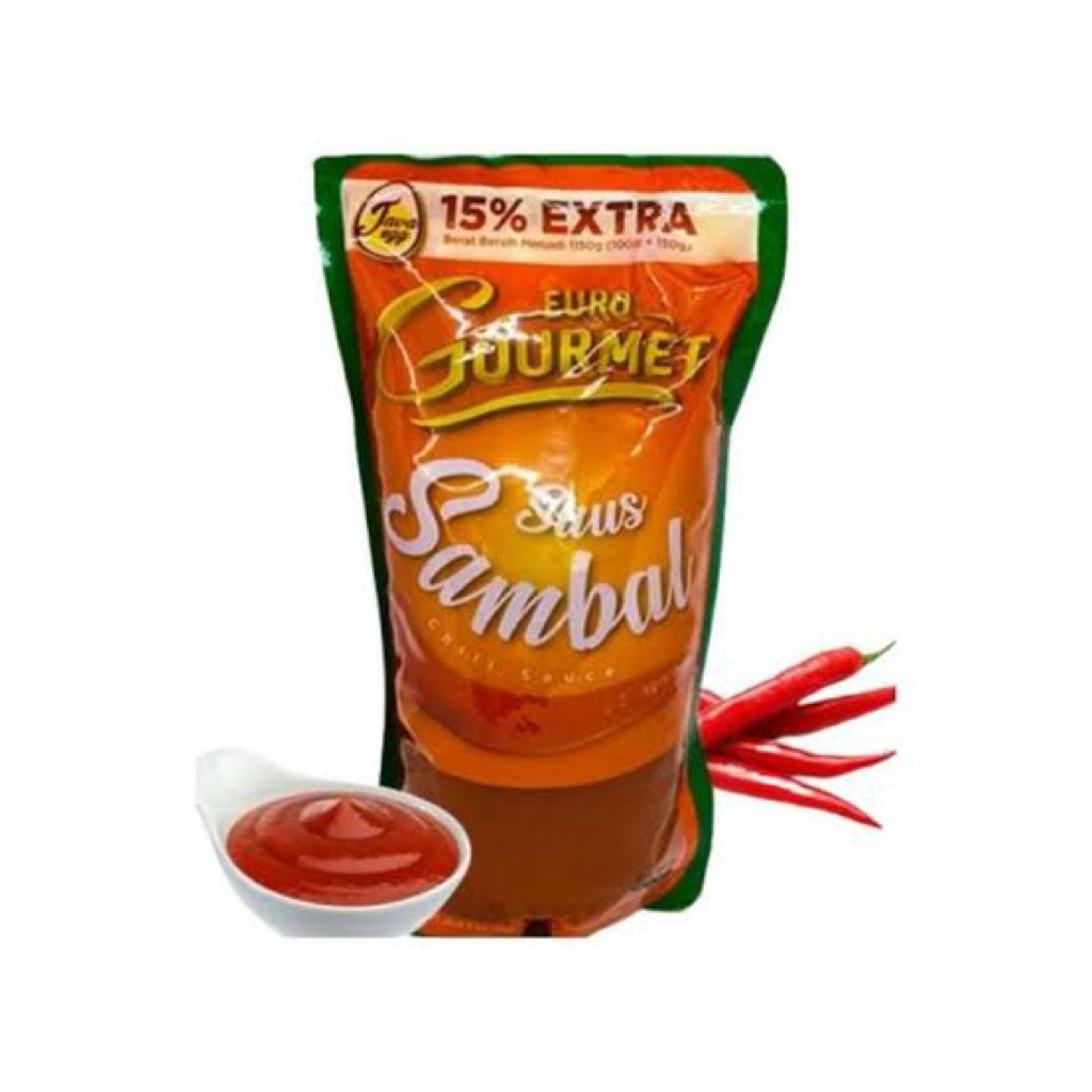 

Saus Sambal Euro Gourmet 1 Kg / Chili Sauce