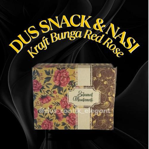 

Dus Snack Dan Nasi Motif Bunga Red Rose
