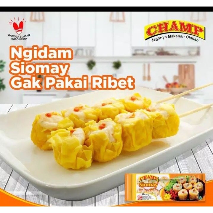 

Champ Siomay Mix 180 Gram Isi 10 Pcs Produk Charoen Pockpand yang Terkenal akan Kualitasnya