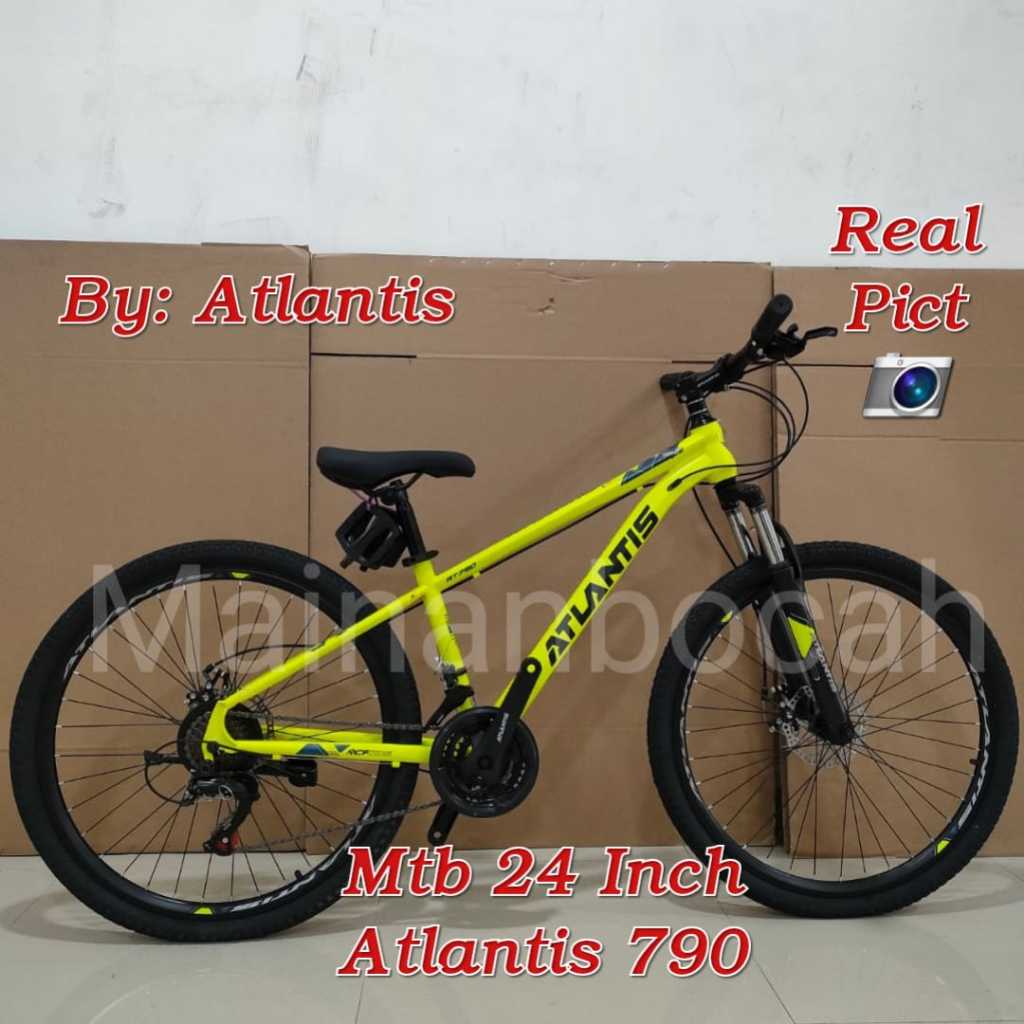 TERMURAH SEPEDA GUNUNG MTB 24 INCH ATLANTIS AT 790 ATLANTIS