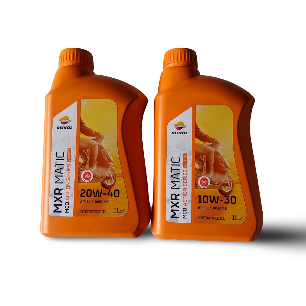 OLI REPSOL MXR MATIC 20W-40 1L & OLI REPSOL MXR MATIC 10W-30 1L