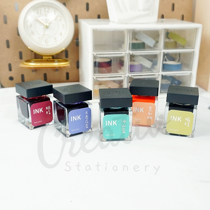 

Ostrich Eucalyptus Aroma Ink Fountain Pen Ink Calligraphy Ink Tinta Kaligrafi Wangi