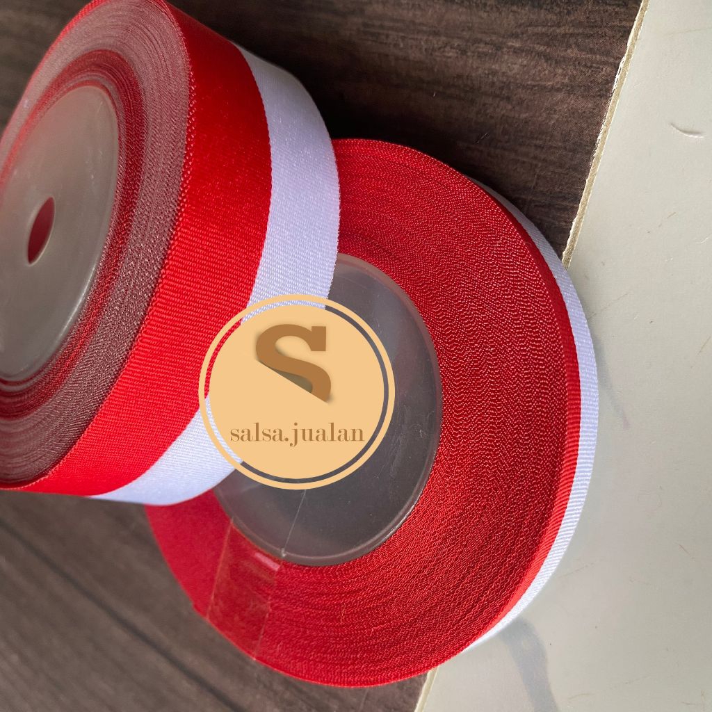 

Pita Merah Putih Per-Roll (2,5 cm)