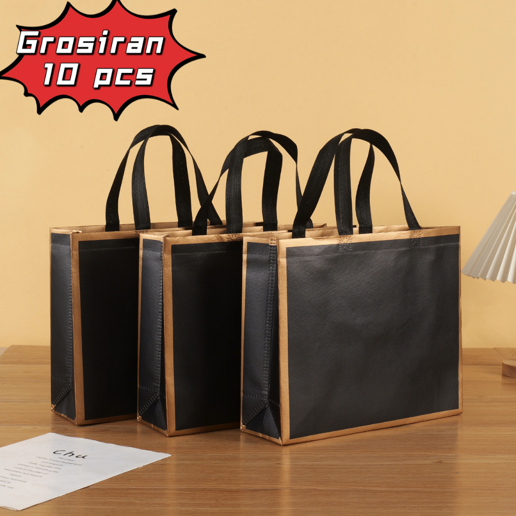 

Grosiran Tas Koper 10pcs-Tas hamper - Goodie bag - Tas Belanja - Tas Souvenir - Tas Kado - Tas Jinjing - Tas Lipat-Kantong Belanja - Souvenir - Shopping bag - Spoundbond - Tote Bag - Tas Wanita - Tas Murah - Tas Belanja Murah - Tebal dan Kuat