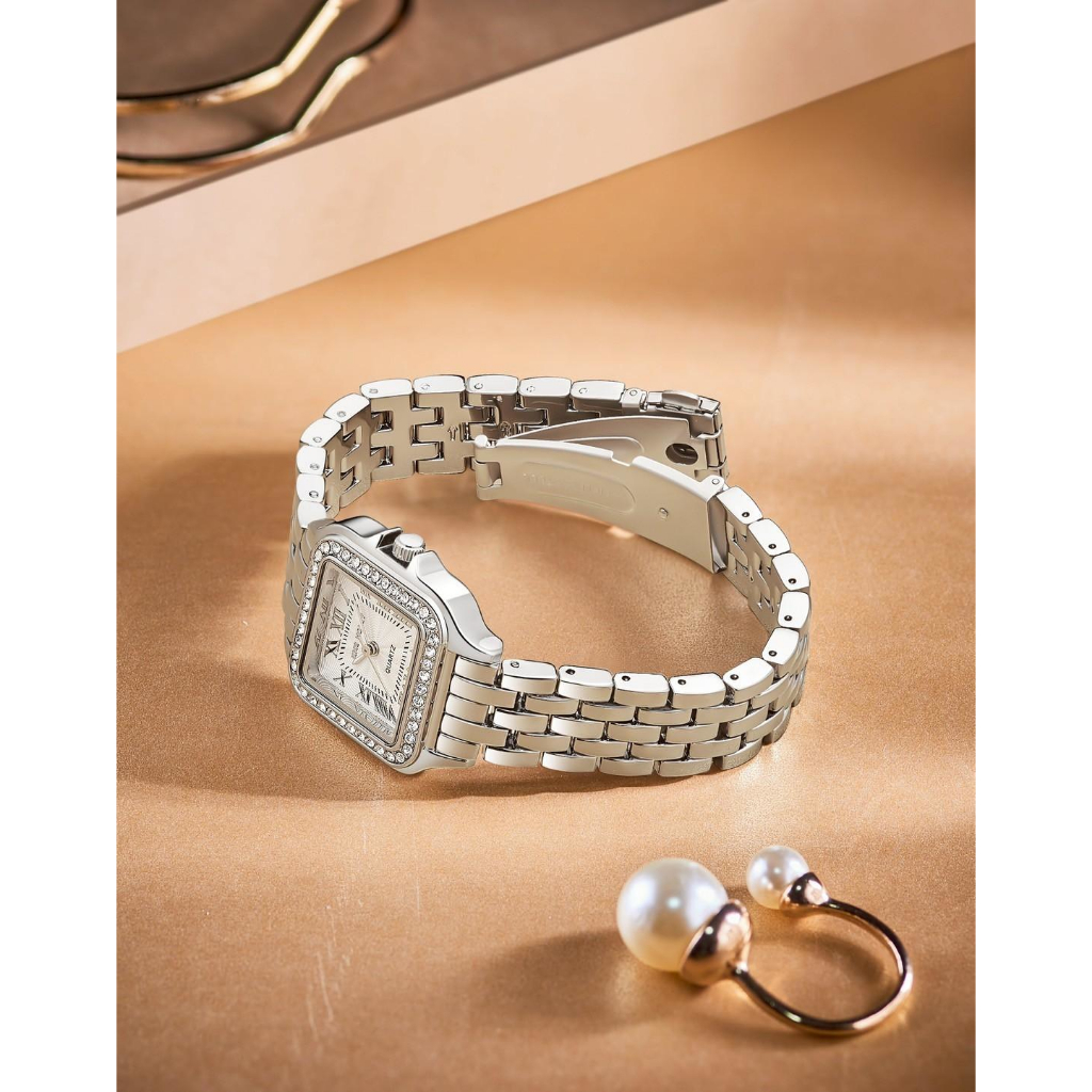 JIMS HONEY Jam Tangan Wanita JHW 56 Terbaru (Free Box & Baterai) Kaca Stainless Watches jam  tangan  wanita Elegan