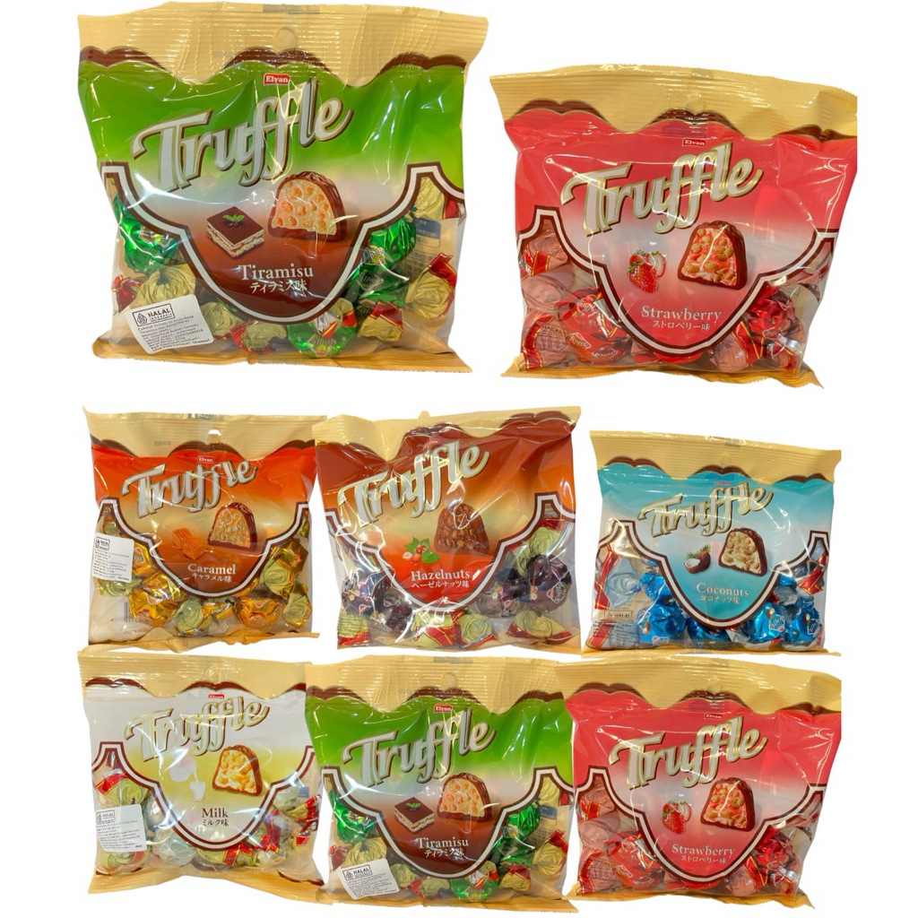 

Classica2106 Cokelat Arab Elvan Truffle 115G Chocolate Truffle Turki Bpom Halal