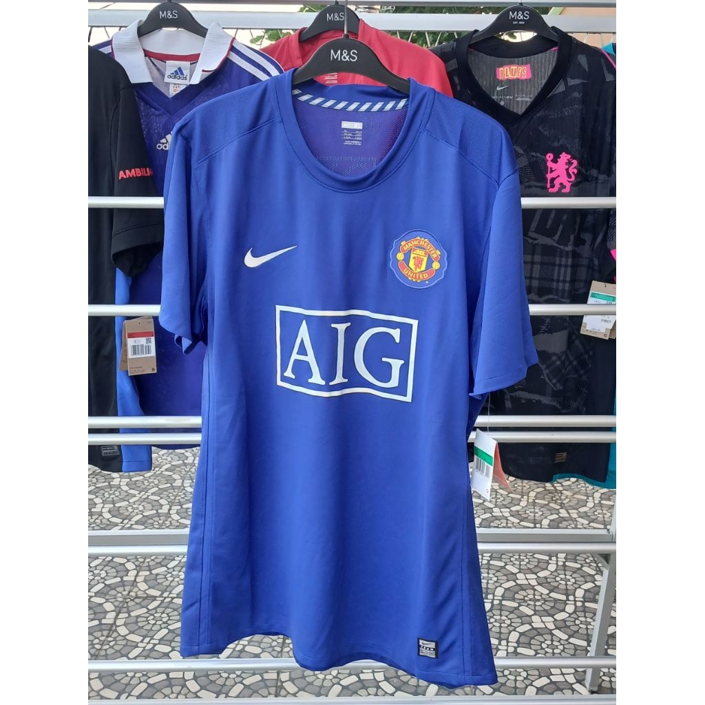 Jersey Manchester United Third 2007/2008 Player Issue 100% Original