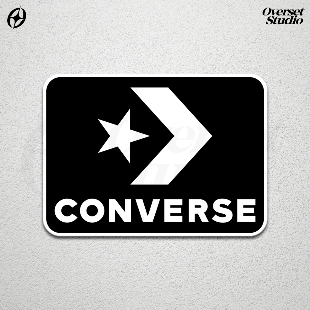 

(GRATIS ONGKIR & COD) Sticker Converse / Sticker Brand Logo Converse Hypebeast / Sticker Vinyl Glossy / Sticker Aesthetic Converse / Sticker Band / Stiker Brand Lokal / Stiker Satuan / Sticker Custom / Sticker Helm / Stiker Tumbler / Stiker Anti Air