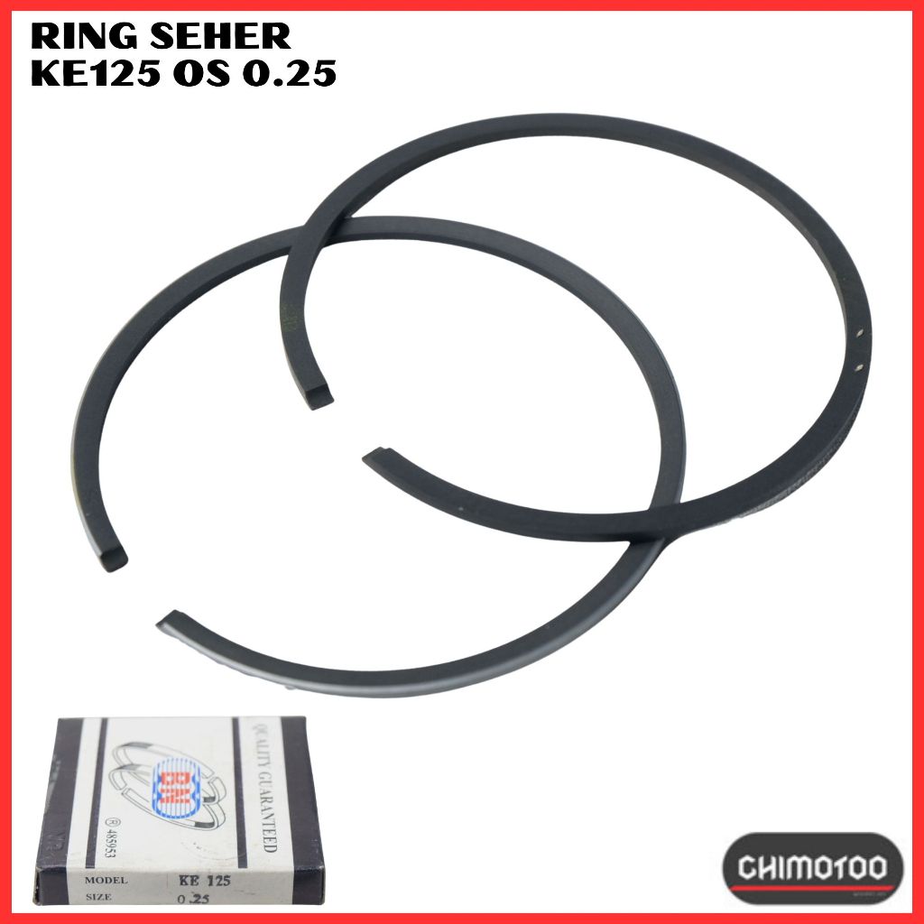 Ring Seher Piston Kawasaki Ke125 Ke 125 Os 0.25