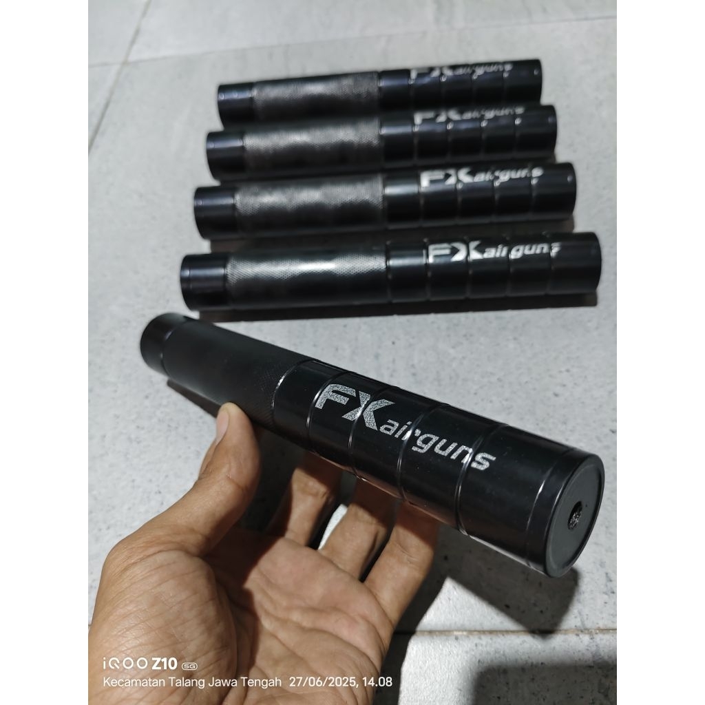 Perdam Full Black Od30 Fx Airguns Panjang 20cm